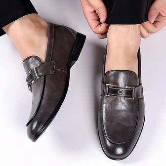 New Casual Height Increasing Leather Shoes Men Outdoor Sports Shoes