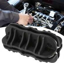 Enderezadora de Tubería Manual Multifuncional, Ajustable para Línea de Freno Combustible, Metal Negro 1\/4 Puadas para Automotriz Reparación Mecánica DIY Taller - negro - Ver 7