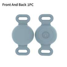 iDestry For Airtag Dog Collar Holder For Airtag Dog Tracker GPS Tracking Accessories Anti-Lost Silicone Case Double Ear Waterproof For Pet Cat Dog Collars Just A Protective Cover