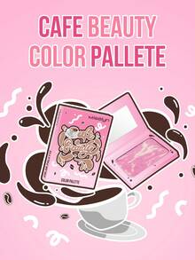 Misslyn Cafe Beauty Matte Blush Palette, With Mirror, 4 Color Options, Natural Makeup Effect, High Color Payoff, Easy To Blend, Range From Sheer To Intense, Powder-Free, Long-Lasting, Just A Sweep Creates Vibrant Natural Makeup Look. - #MỚI 1 - Xem 5