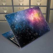 2 piezas de pegatinas protectoras resistentes a los arañazos con diseño impreso para portátiles de 15.6-16 pulgadas, compatibles con HP, Apple, Asus, Compaq - Multicolor - Ver 11