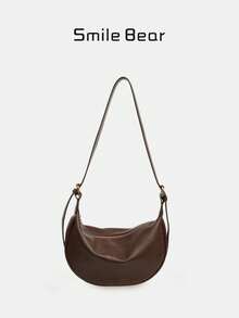 New Minimalist One Shoulder Diagonal Crossbody Dumpling Bag