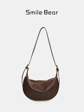 New Minimalist One Shoulder Diagonal Crossbody Dumpling Bag