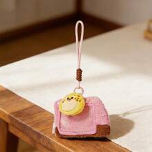 Miniso 疯狂动物城速度与汽车系列卡套（克劳豪瑟版） - 透明窗口通勤身份证卡套包装饰配件（1个） - 粉色 - 查看 2