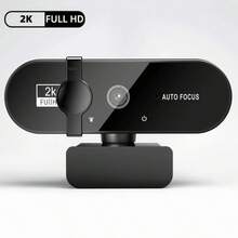 4K Webcam 1080P For PC Web Camera Cam USB Online Webcam With Microphone Autofocus Full Hd 1080P Webcam For Computer - 彩色 - 查看 9