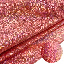 150cm X 100cm Laser Holographic Shiny Metallic Fabric, Suitable For Stage Costumes, Decor, Handmade DIY - Multicolor - View 7