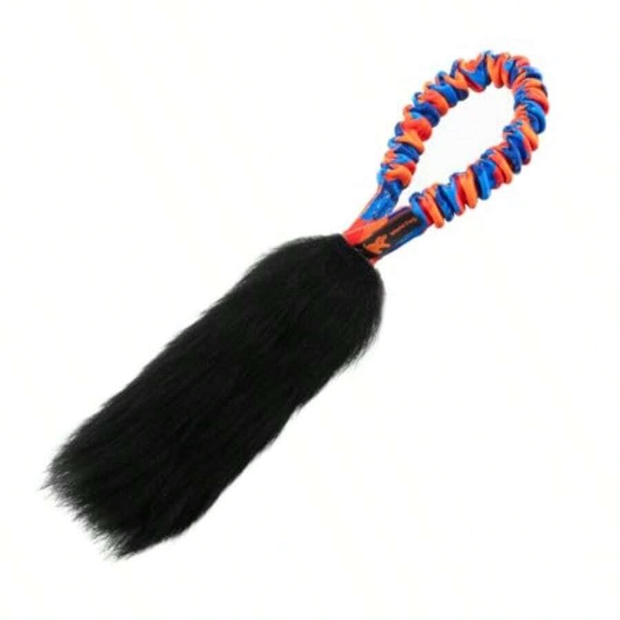 Tug-E-Nuff 犬用玩具 羊皮毛 口袋磁铁 橙色 拉伸玩具 9639-O 正品 - 写真の通り - チェックする 1