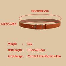 1 pieza Hebilla cuadrada de estilo chino, moda retro y personalizada para mujer, adecuada para uso diario, reuniones y fiestas - Camel - Ver 10