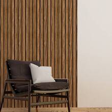 Adhesive Wallpaper With Rustic Oak Wood Ribbed Pattern, Medium Size - Multicolored 1 - View 19