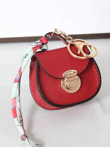 1pc New Fashionable Saddle Shaped Multi-Function Pouch Versatile Small Bag For Keychains Earphones S - Elegant High Quality Gifts For Women Wallet Mini Wallet Purse Wallet Coin Wallet - Multicolor - View 21