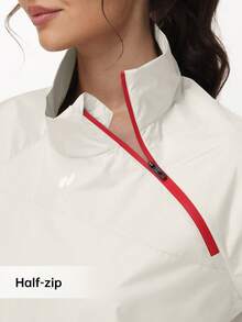 HOTSUIT Women's Long Zipper Design Sauna Suit, Suitable For Fitness And Training, Valentine's Day Gift - Apricot - View 8