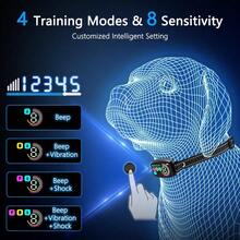 Bark Collar For Dogs,Rechargeable Anti Barking Training Collar With 8Adjustable Sensitivity And Intensity Beep Vibration For Small Medium Large Dogs - Multicolor - View 7