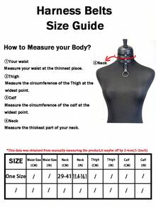 4pcs/2pcs/1pc Punk Gothic Style Necklace, Women's Lingerie Accessory, Adjustable Faux Leather Choker Necklace - Black - View 6