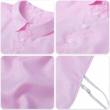 Collar Detachable Faux Collars Blouse Dickey Half Shirts Women - One Size + Black - View 7
