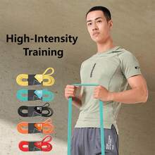 1pc Resistance Band, Unisex, Strength Training, Fitness, Yoga, Pull-Up Assist Resistance Band - Multicolor - View 2