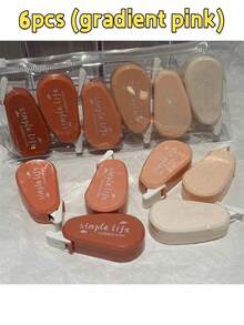 3 rolki korektora w taśmie, wygodne i szybkie, natychmiastowe korygowanie błędów, odpowiednie dla uczniów, pracowników biurowych, artykułów szkolnych, niezbędnych na powrót do szkoły