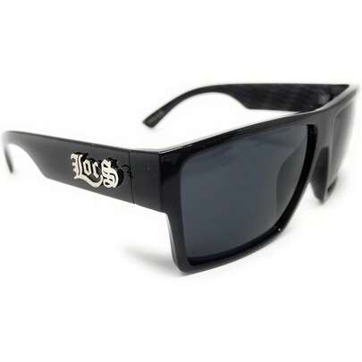 IQT9 Locs 91105 Black| Authentic Gangster Flat Top Lowrider Maddogger Shades