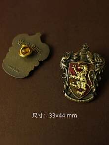 Harry Potter 1件復古徽章 四院胸針 哈利波特系列周邊禮物 背包徽章時尚裝飾品 生日禮物 朋友畢業禮物 返校禮物 - 彩色 - 查看 5