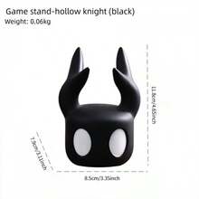 3D Game Controller Stand Holder Desk Decor Compatible With PS5, Switch - Game Stand - Hollow Knight (White) - View 4