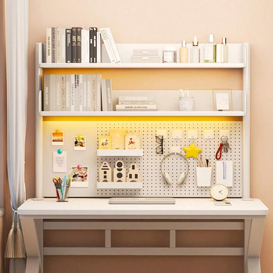 Desktop Storage Racks - White - View 1