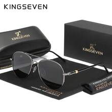 KINGSEVEN 2025 Fashion Pilot Glasses, Unisex Fishing & Driving Glasses - A - View 9