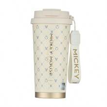 Mickey Elegant & Simple Coffee Mug Keeps Hot And Cold, Stainless Steel Water Bottle: Perfect For Work, Home, And On-The-Go Beautiful Birthday Gift