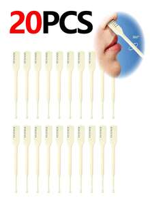 10pcs Portable Manual Nose Hair Trimmer Set, 360° Rotating Dual-Head Precise Nose & Facial Hair Removal Tool, Gentle & Painless Grooming Kit, Unisex, Compact Beauty Tool For Travel & Daily Care - Multicolor - View 10