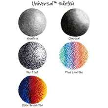Canson® - Universal Sketch libreta de Pasta Flexible y Espiral Reforzado para Esbozo con 100 Hojas de 22.9 x 30.5 cm 96g(22.86 x 30.48 cm) - Multicolor - Ver 5