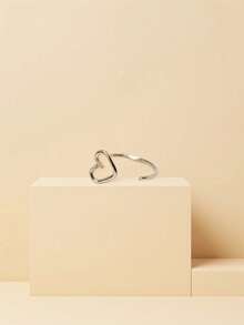 1个/2个/3个装不锈钢黑色心形鼻钉/鼻环，朋克嘻哈风格身体饰品，适合女性和女孩，L型鼻环，适合日常休闲佩戴