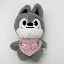 SKZ KPOP-STAY Stray STAY SKZ 5'CLOCK.The Fifth Fan Meeting .Water Scarf Doll Keychain Doll Cartoon Girl Heart Bag Pendant Small Doll Fans Collect Gifts Birthday Gift Valentine's Day Gift - Multicolor - View 3