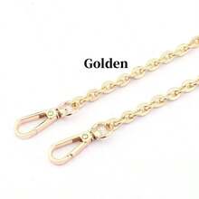 Detachable O-Shape Chain Strap, Can Be Used As Shoulder Strap Or Crossbody Strap, Metal Replacement Chain Accessory - Multicolor - View 4