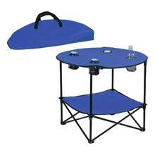 Outdoor Table - Blue - View 10