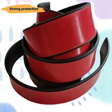 1卷自粘橡胶条，耐用保护密封垫圈，柔性密封材料，无需工具