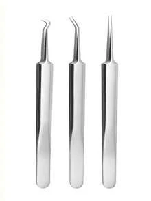 Kit removedor de puntos negros 2 en 1, juego de herramientas de alta calidad para extraer puntos negros con estuche, adecuado para hombres y mujeres, set de limpieza facial, herramienta esencial para el cuidado de la piel y el maquillaje, excelente regalo para volver a la escuela - Multicolor - Ver 12