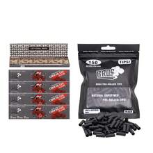 1 Set, incluye 150 filtros, 5 paquetes de papel de liar King Size de 110 mm con 4 sabores (fresa, plátano, arándano, chocolate), un gran regalo para seres queridos o amigos, adecuado para el Día de San Valentín, festividades, cumpleaños - Multicolor - Ver 14