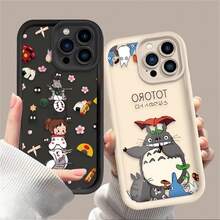 2026 HotCartoon Cute T-Totoros Phone Case For  17 Air 16 16E 15 14 13 12 11 Pro Max X XS X S Max XR SE 2020 SE4 7 8 Silicone Cover.Christmas Accessories. Christmas Decorations Christmas Decor Starry Sky Phone Case Pink Christmas An Excellent Gift For Friends Cover  17 Pro Max Christmas>Decoration Christmas Phone Cases Rilakkuma Christmas Tree - 1 - 查看 1