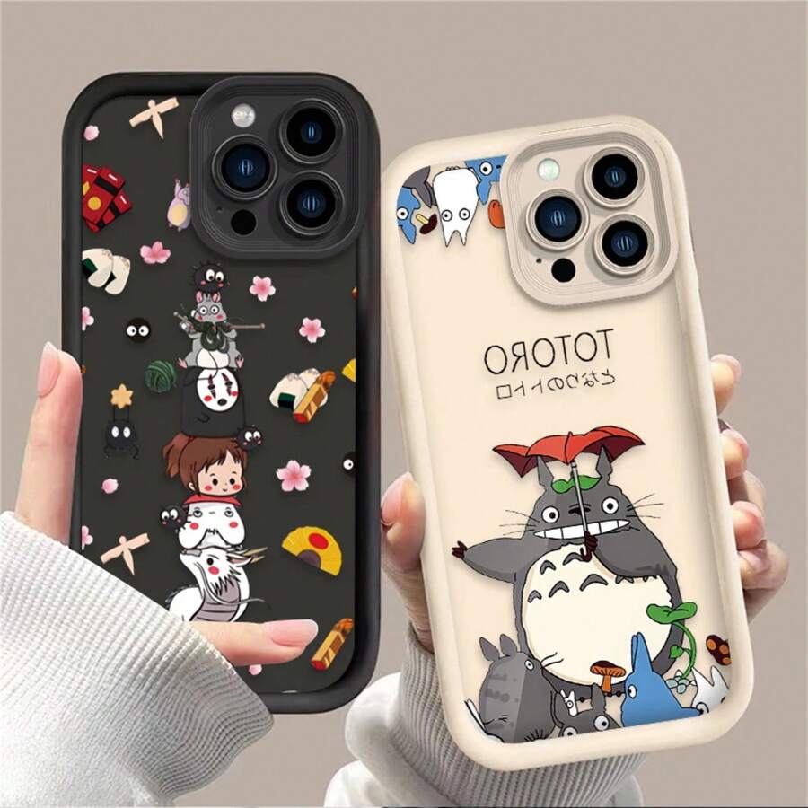 2026 HotCartoon Cute T-Totoros Phone Case For  17 Air 16 16E 15 14 13 12 11 Pro Max X XS X S Max XR SE 2020 SE4 7 8 Silicone Cover.Christmas Accessories. Christmas Decorations Christmas Decor Starry Sky Phone Case Pink Christmas An Excellent Gift For Friends Cover  17 Pro Max Christmas>Decoration Christmas Phone Cases Rilakkuma Christmas Tree - 1 - 查看 1