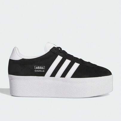Adidas 【隐藏式增高】阿迪达斯女士 Gazelle 运动鞋，厚底休闲鞋，轻便缓震，多功能通勤鞋，带增高功能