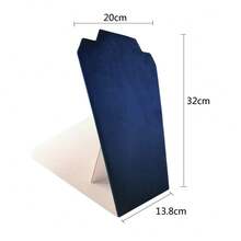 Velvet Jewelry Display Stand Necklace Pendant Bracelet Stud Ear Storage Display Stand - Necklace Plate - View 16