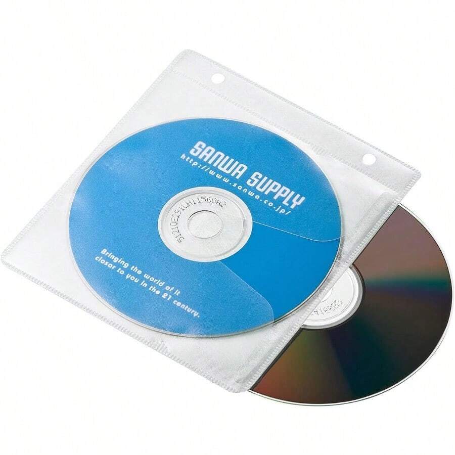 Blu Ray Disc & DVD Disc - White - View 1