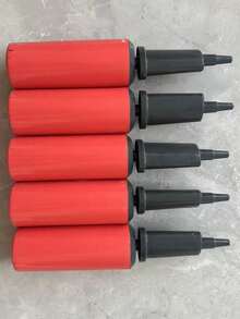1/2/3pcs Balloon Pump Handheld Set, Balloon Pump - Dual-Action Manual Double-Stroke - For Parties, Weddings, Birthday Parties, Special Events, Wedding Supplies/Balloon Convenient Effort-Saving Inflation Tool/Inflation Bucket/Inflator/Hand-Push Inflator, Suitable For Christmas, Halloween, New Year And Holiday Essentials - Multicolor - View 10