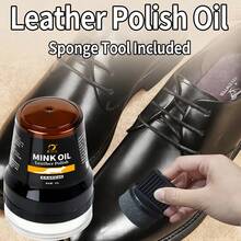 1. 皮革护理滋养油 | 适用于皮革沙发、行李箱、鞋子和塑料部件 | 可用于抛光和修复皮革制品，增强光泽。通用貂油膏，适用于所有颜色。 - 黑色 - 查看 3