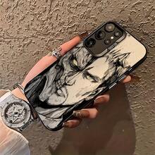 Funda de Teléfono Popular de Anime Gigante Comido por Monstruos para S25 S24 S23 S22 S21 S20 FE Ultra Plus 4G 5G, Cubierta Trasera Mate a Prueba de Golpes - Colores mixtos - Ver 4