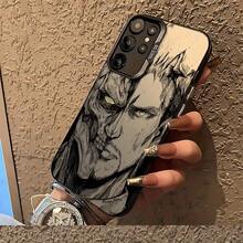 Funda de Teléfono Popular de Anime Gigante Comido por Monstruos para S25 S24 S23 S22 S21 S20 FE Ultra Plus 4G 5G, Cubierta Trasera Mate a Prueba de Golpes - Colores mixtos - Ver 6