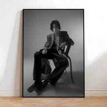 1 Pc Sombr Singer Poster, Black And White | Posters Canvas Painting Wall Arts Room Home Decoration Unframed - Multicolor - View 16