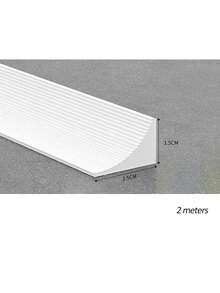 1pc Silicone Self-Adhesive Kitchen Sink Edge Water Stopper, 1m/2m Bathroom Vanity Countertop Water Barrier, Home Use Self-Adhesive Water Stopper - Multicolor - View 15