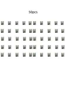 50个美元图案可重复密封拉链袋，可重复使用聚酯薄膜袋，防臭，防水，适用于主题活动、派对礼品、礼品包装、存储、摄影道具等。 - 彩色 - 查看 9