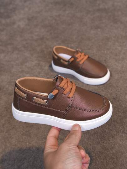 Kids' Casual Sports Shoes For Spring & Autumn, Soft Sole Comfortable Running Shoes, Lightweight And Easy To Wear, Suitable For Daily, Campus, Outdoor Use