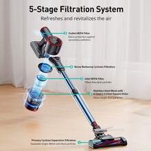 ASPIRON® Cordless Vacuum Cleaner CA028 - Black - View 6