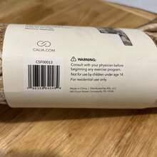 Calia Silicone Backed Non Slip Yoga Mat Towel Tan Brown CSF00013 - 如圖所示 - 查看 4